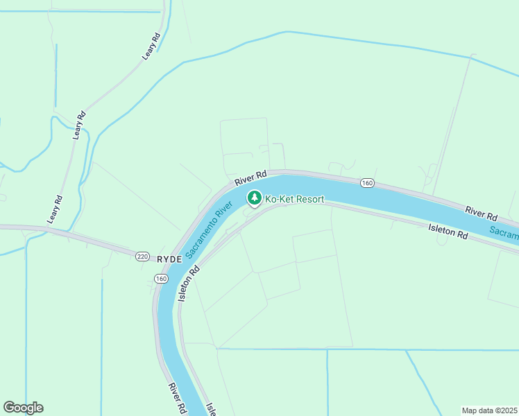 map of restaurants, bars, coffee shops, grocery stores, and more near 14174 Isleton Road in Isleton