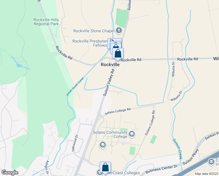 map of restaurants, bars, coffee shops, grocery stores, and more near 4096 Suisun Valley Road in Fairfield