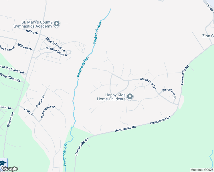map of restaurants, bars, coffee shops, grocery stores, and more near 47125 Sorrel Drive in Lexington Park