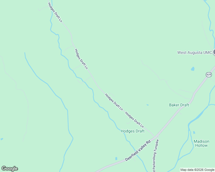 map of restaurants, bars, coffee shops, grocery stores, and more near 215 Hodges Draft Lane in West Augusta