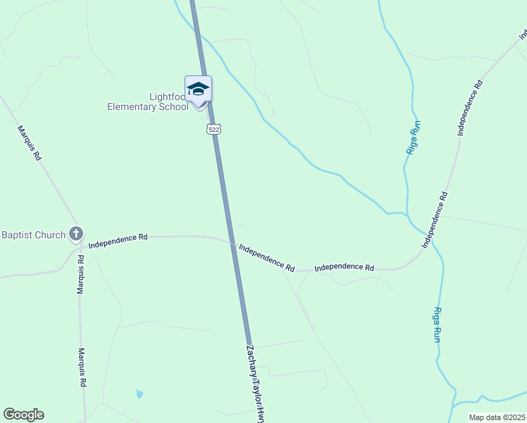 map of restaurants, bars, coffee shops, grocery stores, and more near 24307 Independence Road in Unionville