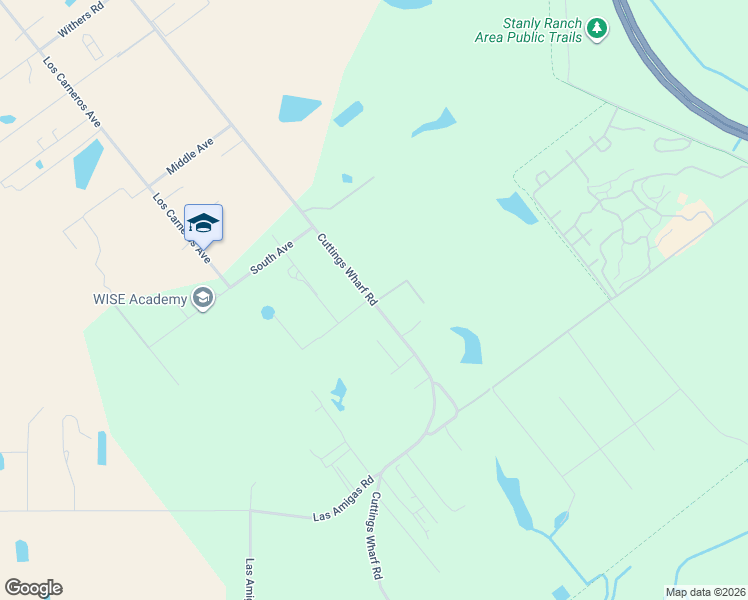 map of restaurants, bars, coffee shops, grocery stores, and more near 2050 Cuttings Wharf Road in Napa