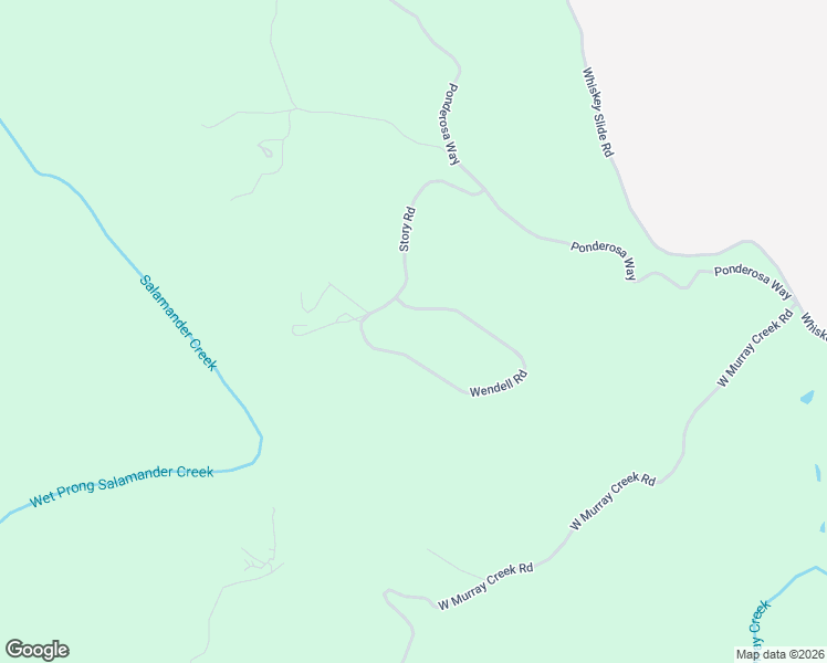 map of restaurants, bars, coffee shops, grocery stores, and more near 10006 Wendell Road in Mountain Ranch