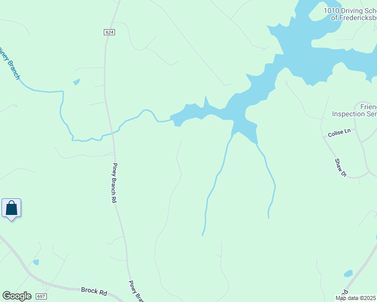 map of restaurants, bars, coffee shops, grocery stores, and more near 10311 Shawnee Lane in Spotsylvania Courthouse