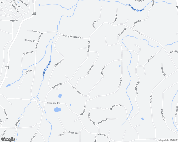 map of restaurants, bars, coffee shops, grocery stores, and more near Bogardus Place in Benton County