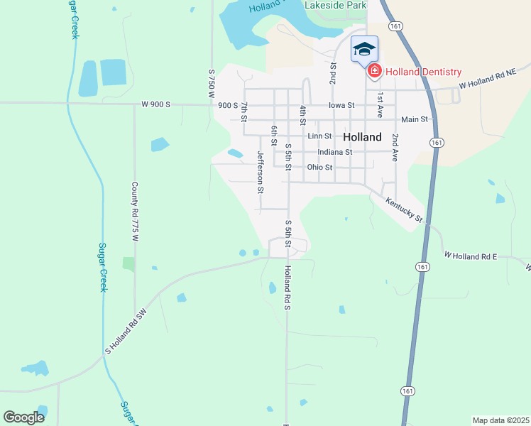 map of restaurants, bars, coffee shops, grocery stores, and more near 704 Jackson Street in Holland