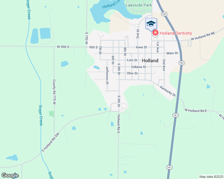 map of restaurants, bars, coffee shops, grocery stores, and more near 704 Jackson Street in Holland