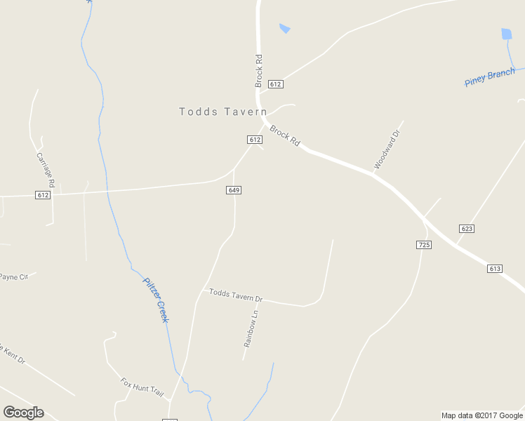 map of restaurants, bars, coffee shops, grocery stores, and more near 10325 Mill Pond Road in Spotsylvania Courthouse