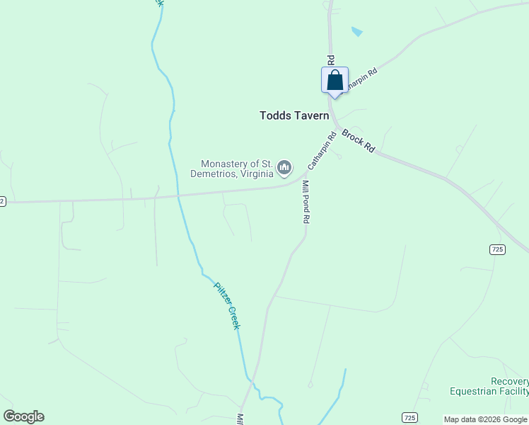 map of restaurants, bars, coffee shops, grocery stores, and more near 10625 Catharpin Road in Spotsylvania Courthouse