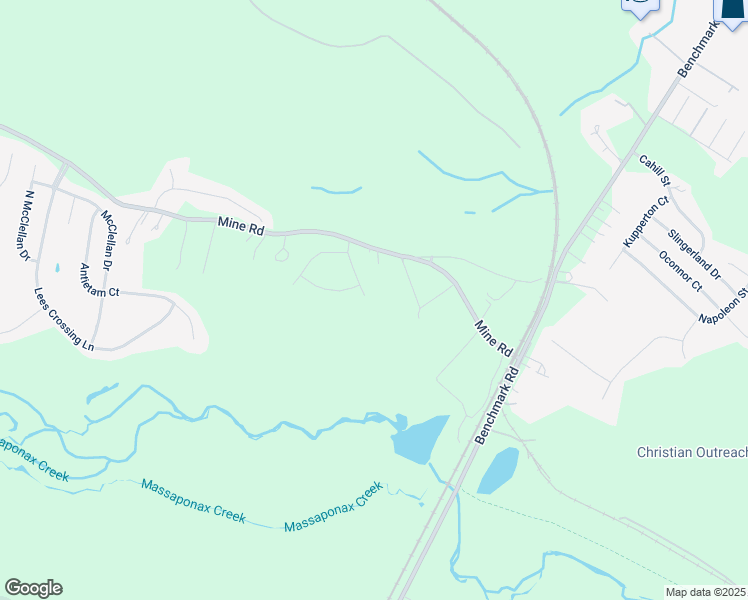 map of restaurants, bars, coffee shops, grocery stores, and more near 10401 Skinner Hill Drive in Fredericksburg