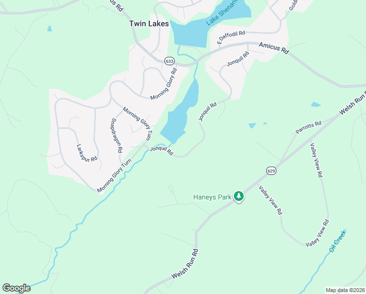 map of restaurants, bars, coffee shops, grocery stores, and more near 444-998 Jonquil Road in Ruckersville