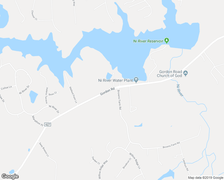 map of restaurants, bars, coffee shops, grocery stores, and more near 10403 Gordon Road in Spotsylvania