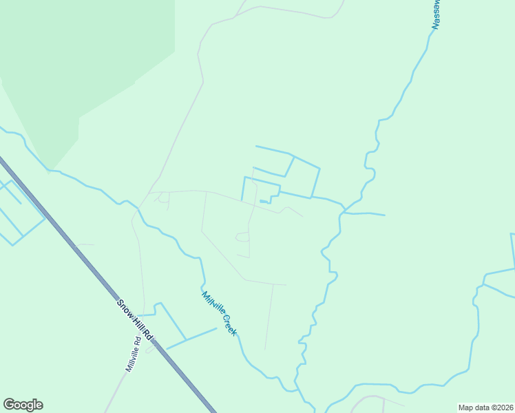 map of restaurants, bars, coffee shops, grocery stores, and more near 7202 Old Stagecoach Lane in Snow Hill