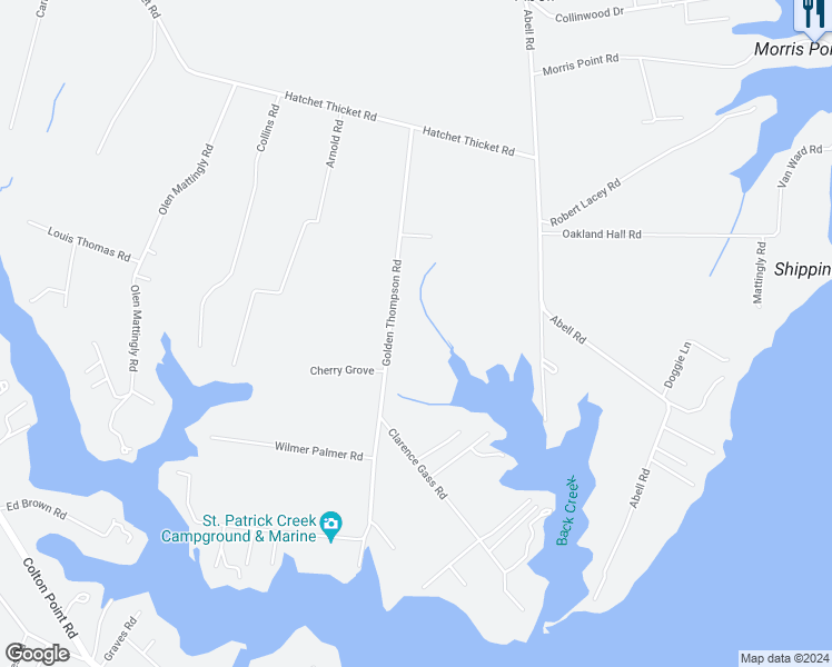 map of restaurants, bars, coffee shops, grocery stores, and more near 20944 Golden Thompson Road in Avenue