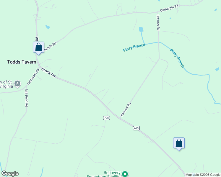 map of restaurants, bars, coffee shops, grocery stores, and more near 9411 Brock Road in Spotsylvania Courthouse