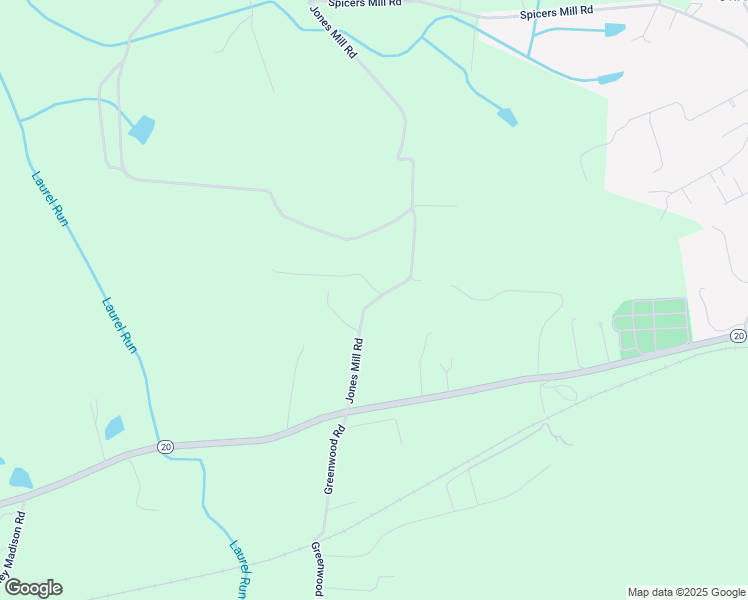 map of restaurants, bars, coffee shops, grocery stores, and more near 11544 Jones Mill Road in Orange