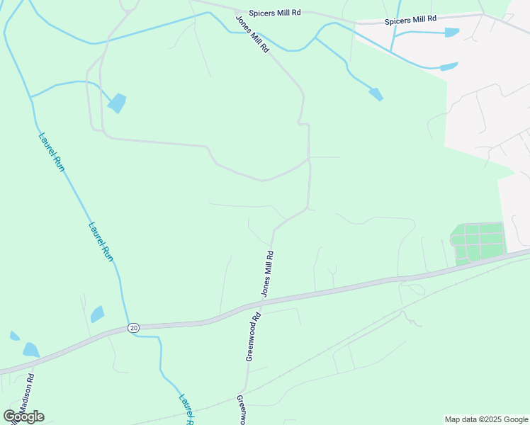map of restaurants, bars, coffee shops, grocery stores, and more near 11544 Jones Mill Road in Orange