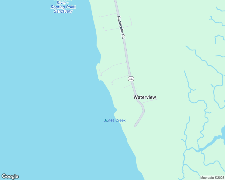 map of restaurants, bars, coffee shops, grocery stores, and more near in Waterview