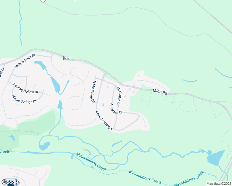 map of restaurants, bars, coffee shops, grocery stores, and more near 10323 Antietam Court in Fredericksburg