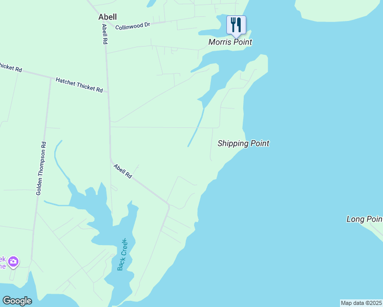 map of restaurants, bars, coffee shops, grocery stores, and more near in Abell