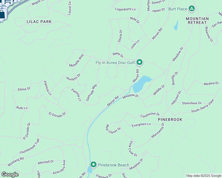 map of restaurants, bars, coffee shops, grocery stores, and more near 1492 Patricia Lane in Arnold