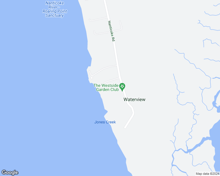 map of restaurants, bars, coffee shops, grocery stores, and more near 20128 Nanticoke Road in Nanticoke