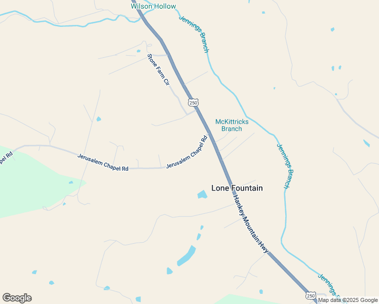 map of restaurants, bars, coffee shops, grocery stores, and more near 59 Jerusalem Chapel Road in Churchville