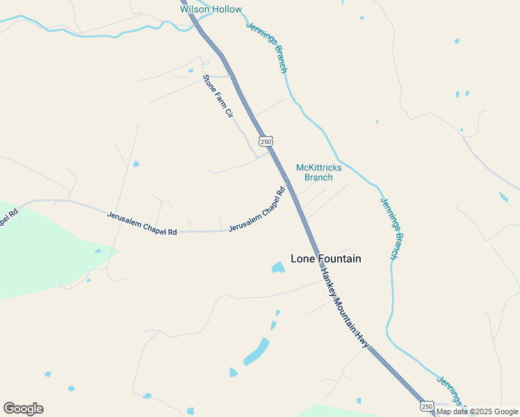 map of restaurants, bars, coffee shops, grocery stores, and more near 59 Jerusalem Chapel Road in Churchville