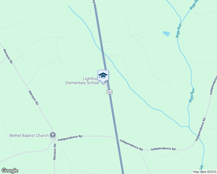 map of restaurants, bars, coffee shops, grocery stores, and more near 11371 Zachary Taylor Highway in Unionville