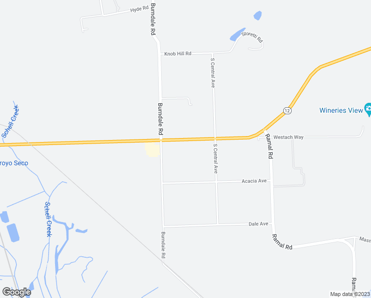 map of restaurants, bars, coffee shops, grocery stores, and more near 2595 Fremont Drive in Sonoma