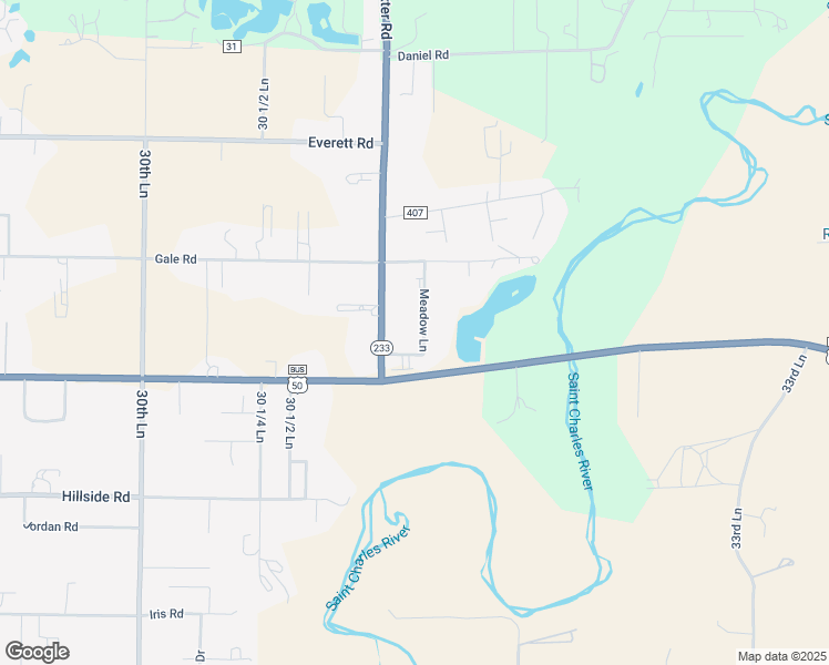 map of restaurants, bars, coffee shops, grocery stores, and more near 1059 Meadow Lane in Pueblo