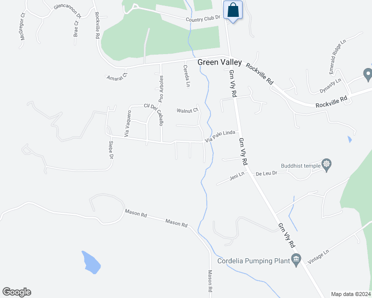 map of restaurants, bars, coffee shops, grocery stores, and more near 601 Cherry Court in Fairfield