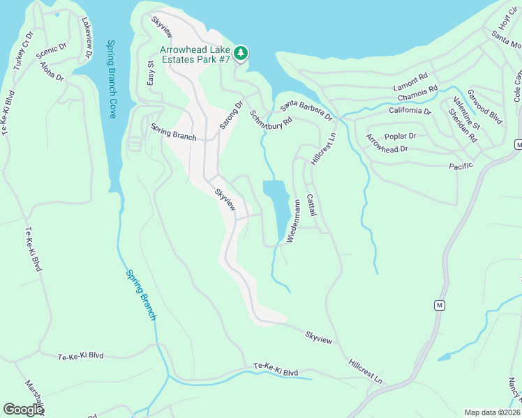 map of restaurants, bars, coffee shops, grocery stores, and more near Wiedenmann in Edwards