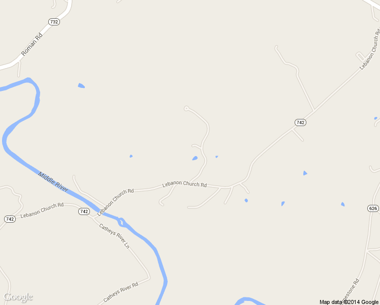 map of restaurants, bars, coffee shops, grocery stores, and more near 720 Lebanon Church Road in Mount Sidney