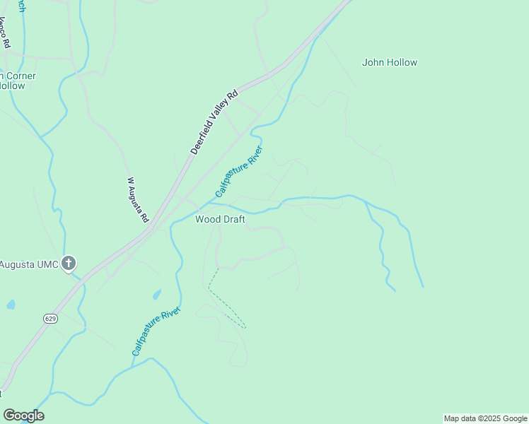 map of restaurants, bars, coffee shops, grocery stores, and more near 151 Stony Brook Road in West Augusta