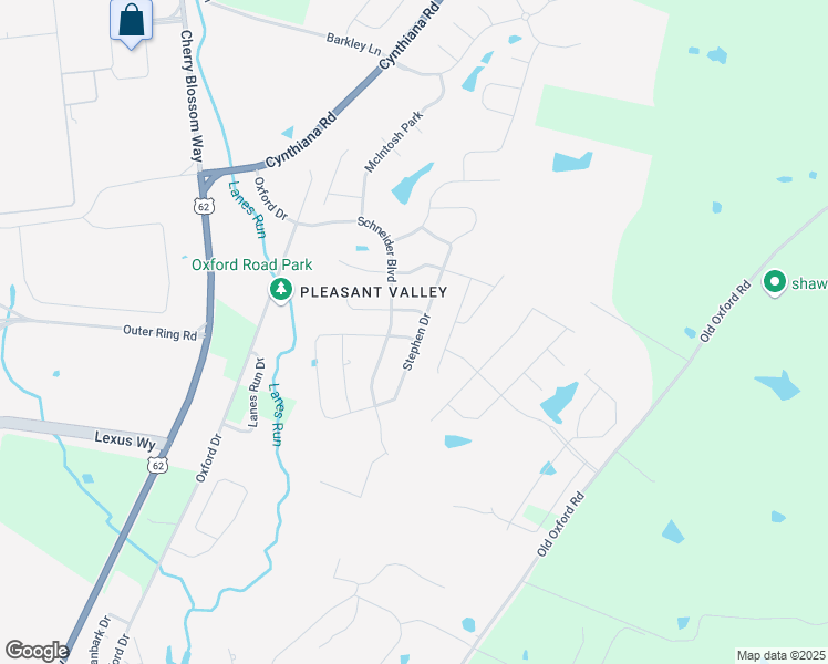 map of restaurants, bars, coffee shops, grocery stores, and more near 182 John Davis Drive in Georgetown