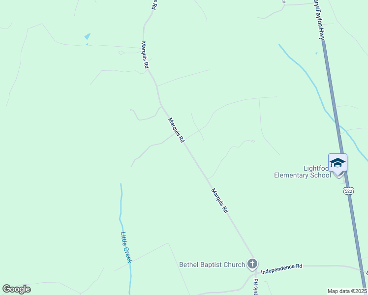 map of restaurants, bars, coffee shops, grocery stores, and more near 11394 Marquis Road in Unionville