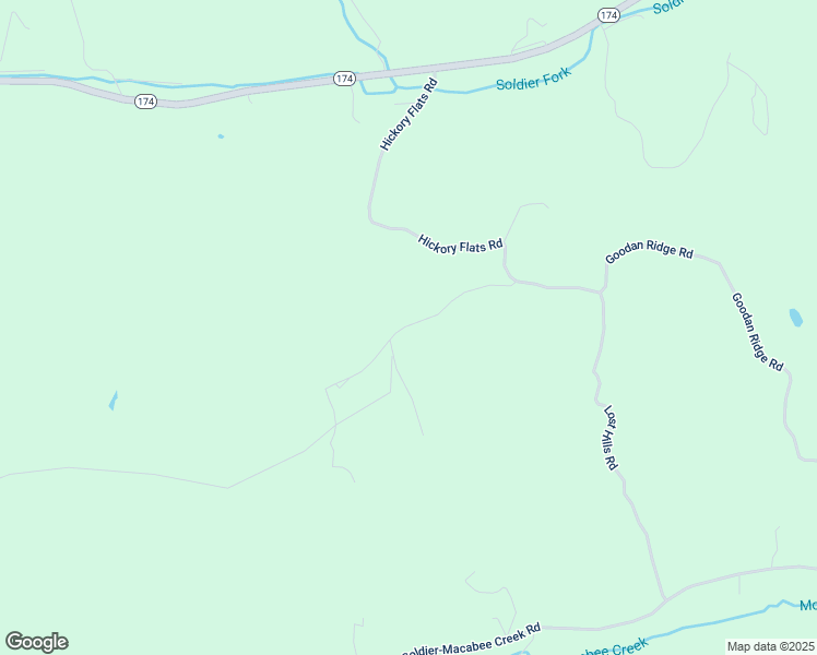 map of restaurants, bars, coffee shops, grocery stores, and more near 236 Cole Road in Olive Hill