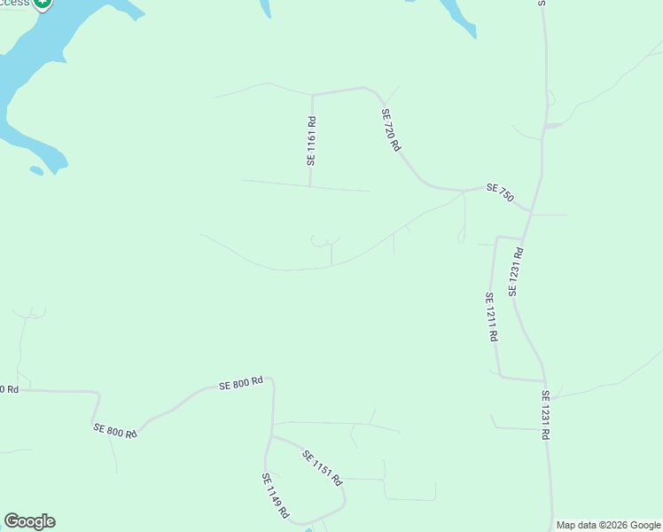 map of restaurants, bars, coffee shops, grocery stores, and more near 1225 Southeast 770 Road in Deepwater