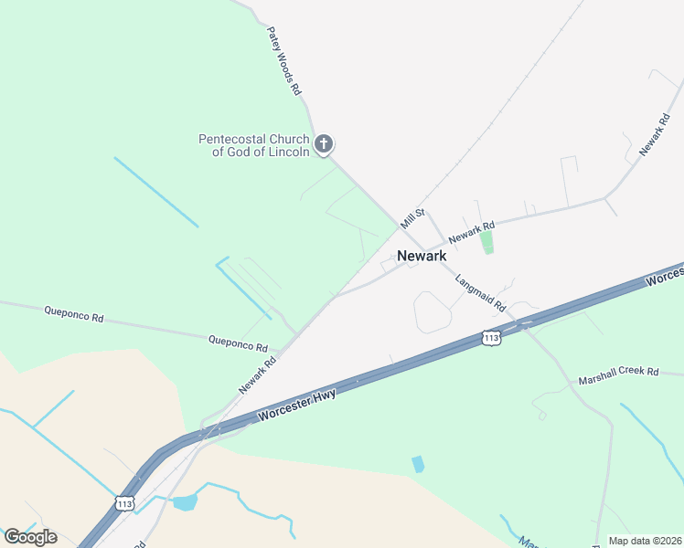 map of restaurants, bars, coffee shops, grocery stores, and more near 8329 Newark Road in Newark