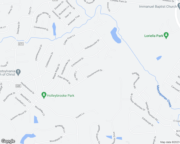 map of restaurants, bars, coffee shops, grocery stores, and more near 10421 Chesterwood Drive in Spotsylvania