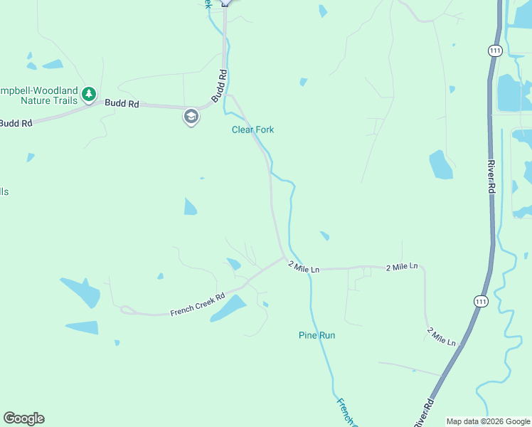 map of restaurants, bars, coffee shops, grocery stores, and more near 2609 2 Mile Lane in New Albany