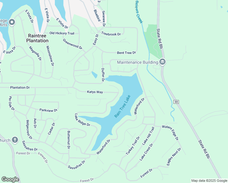 map of restaurants, bars, coffee shops, grocery stores, and more near 5603 Katys Way in Hillsboro