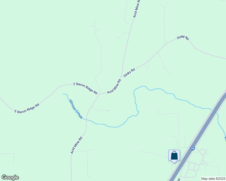 map of restaurants, bars, coffee shops, grocery stores, and more near 1556 Acid Mine Road in Sullivan