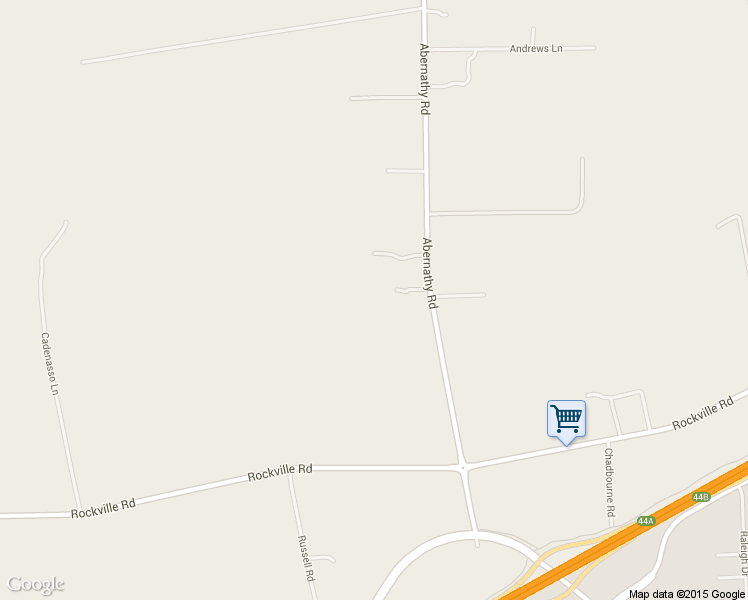 map of restaurants, bars, coffee shops, grocery stores, and more near 4303 Abernathy Road in Fairfield