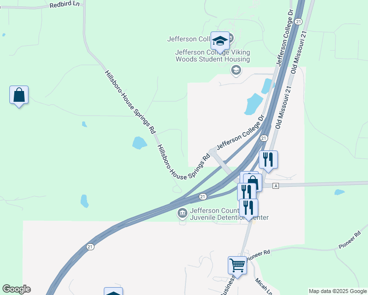 map of restaurants, bars, coffee shops, grocery stores, and more near 9380 Oak Leaf Trail in Hillsboro