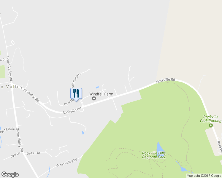 map of restaurants, bars, coffee shops, grocery stores, and more near 3 Spring Lane in Fairfield