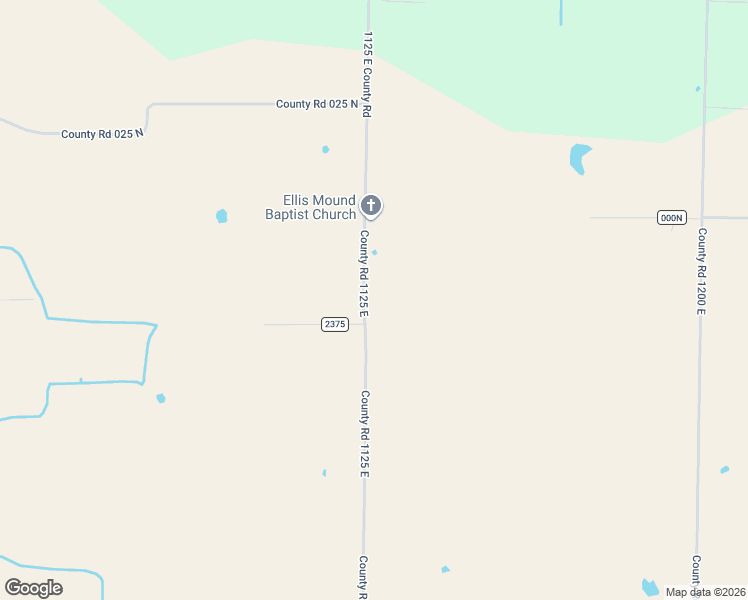 map of restaurants, bars, coffee shops, grocery stores, and more near 23752 County Road 1125 East in Wayne City