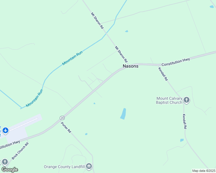 map of restaurants, bars, coffee shops, grocery stores, and more near Constitution Highway in Orange