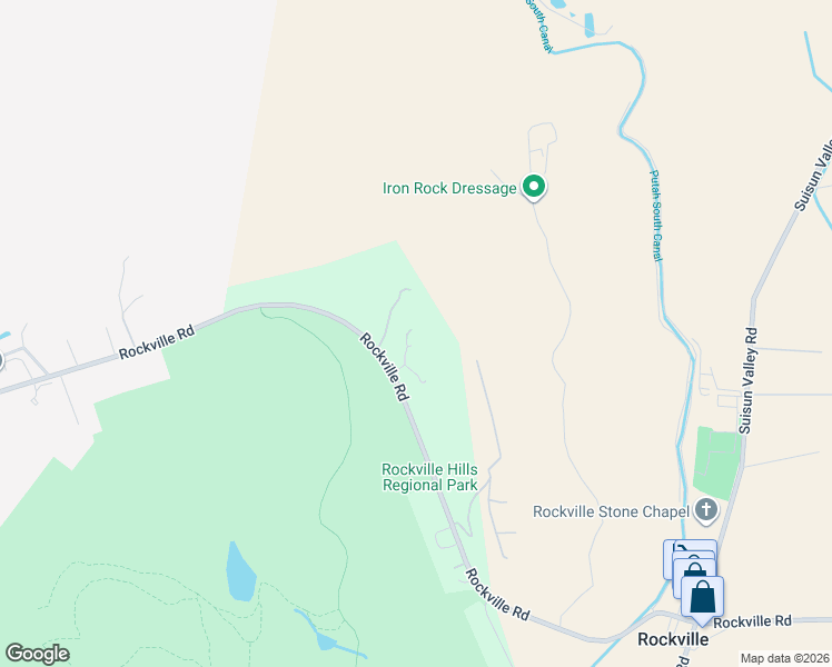 map of restaurants, bars, coffee shops, grocery stores, and more near 2129 Rockville Rd in Fairfield